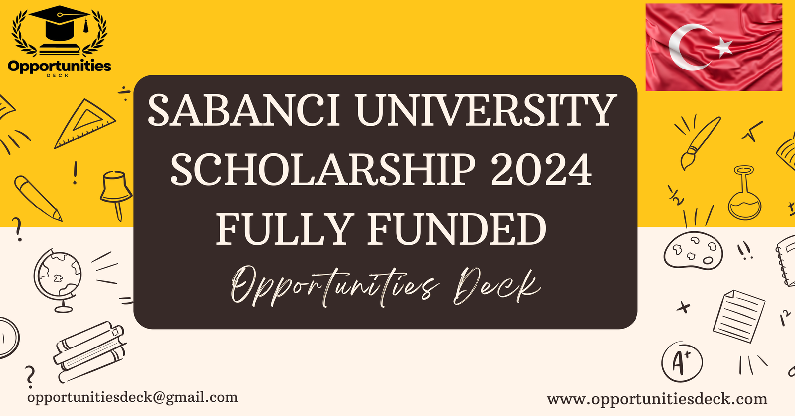 Sabanci University Scholarship