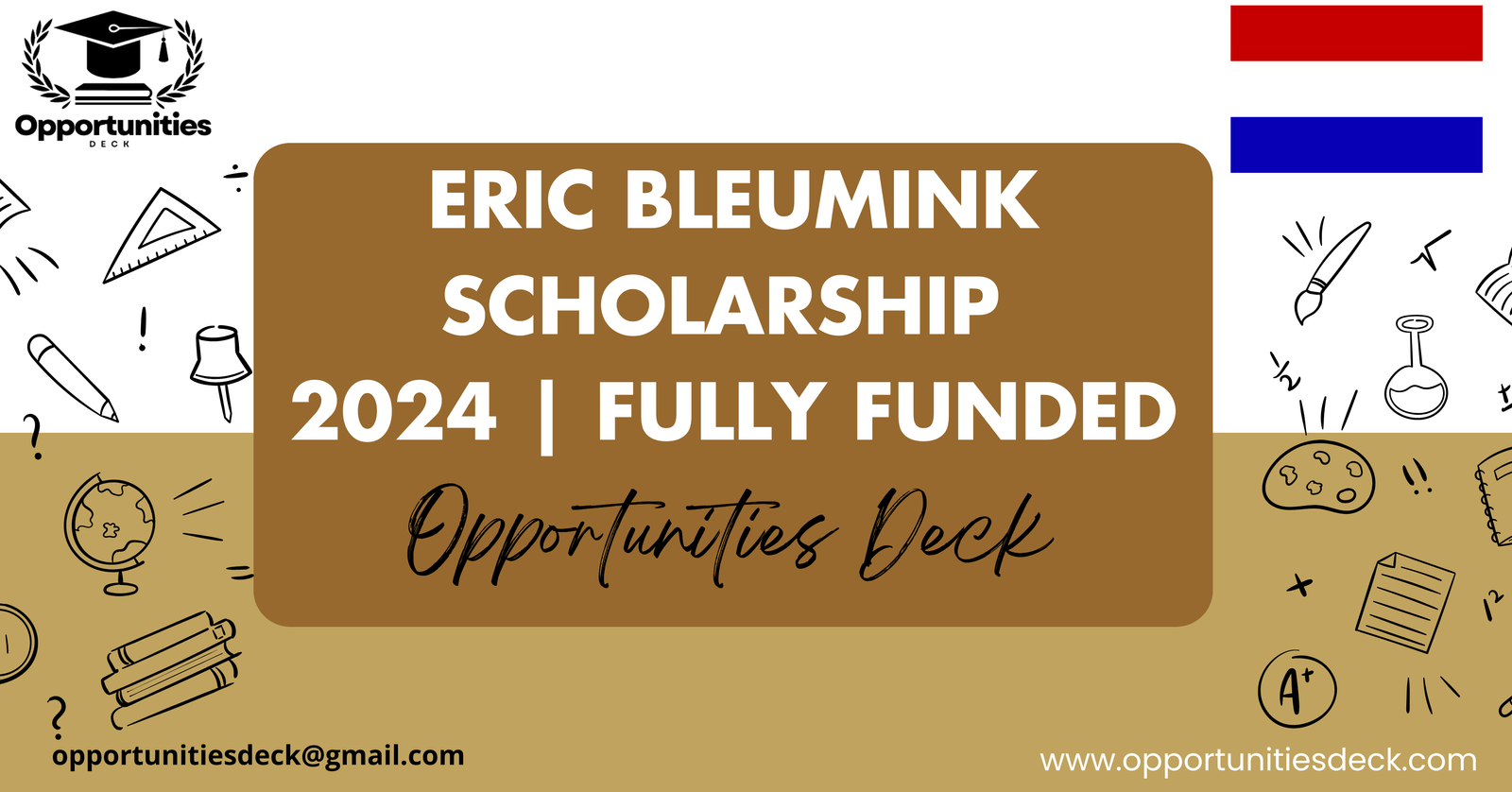 ERIC BLEUMINK SCHOLARSHIP