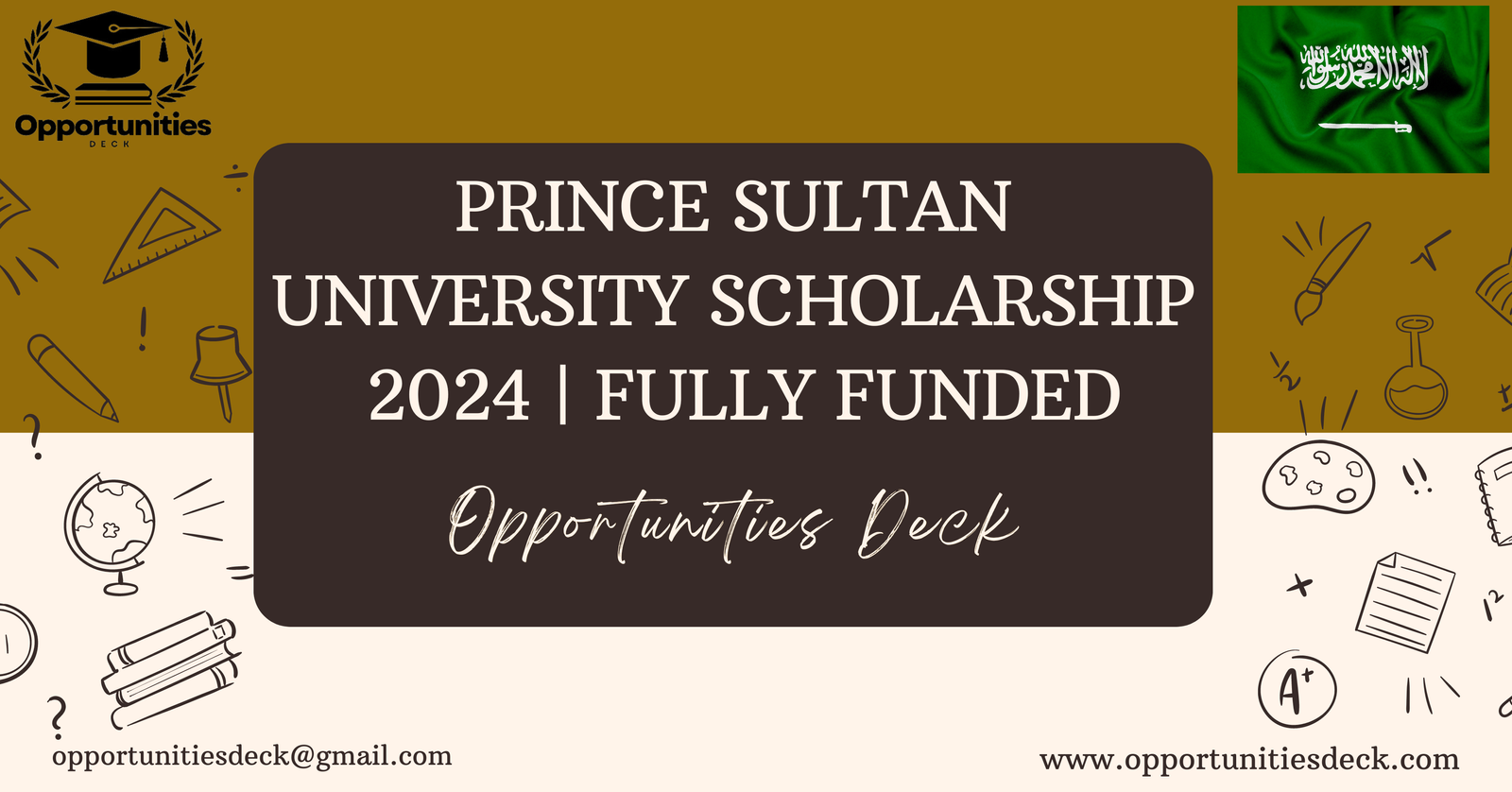 PRINCE SULTAN UNIVERSITY SCHOLARSHIP