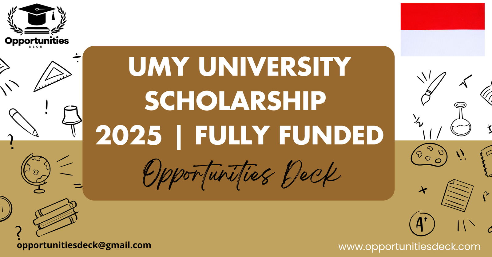 UMY UNIVERSITY SCHOLARSHIP