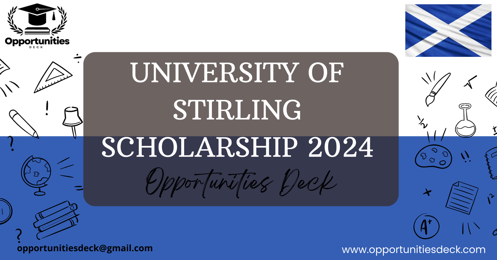 UNIVERSITY OF STIRLING SCHOLARSHIP