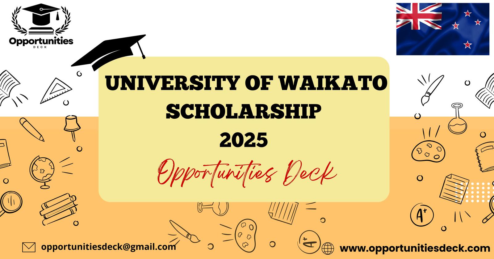 UNIVERSITY OF WAIKATO SCHOLARSHIP